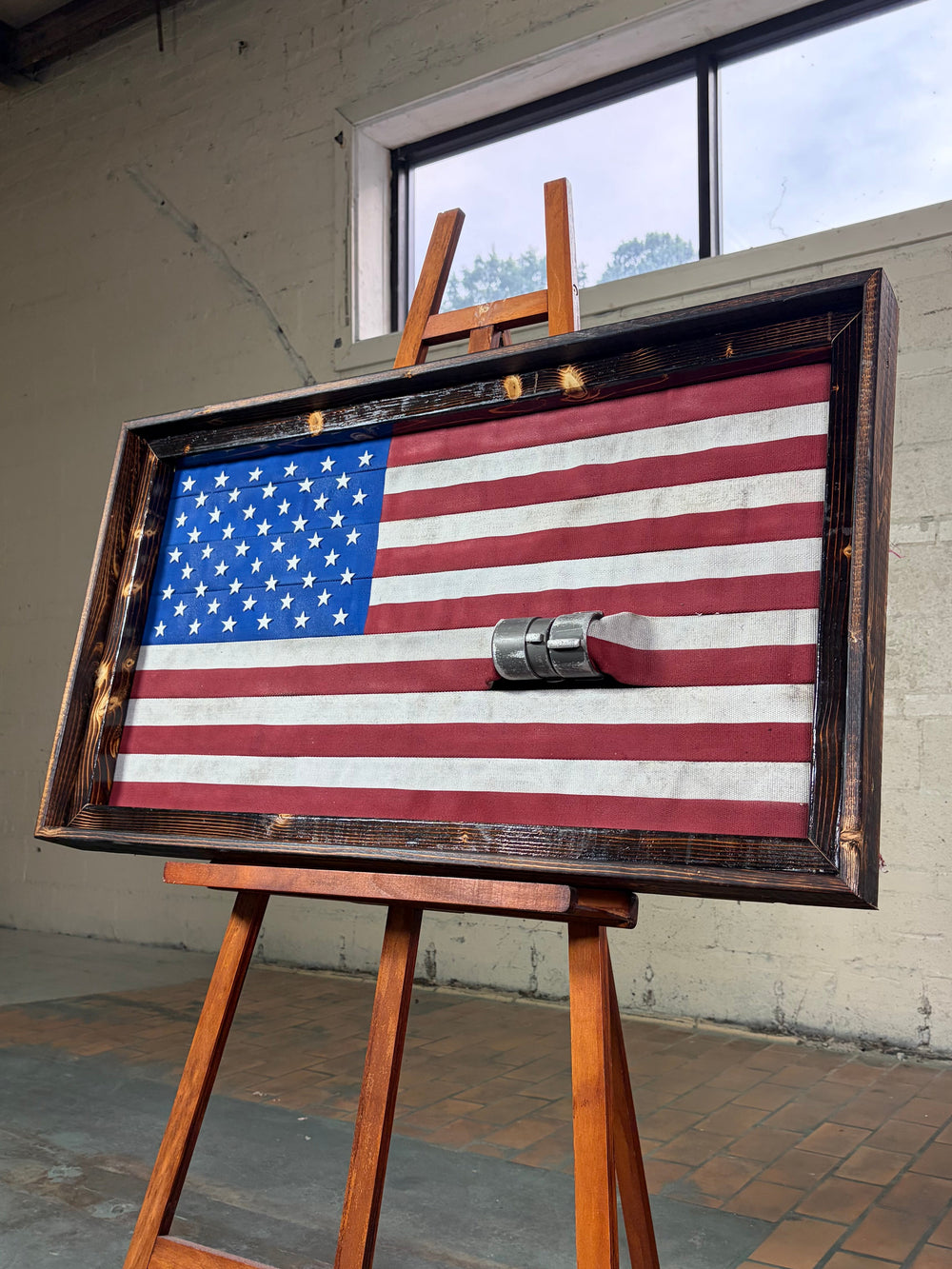 Coupling Flag (Distressed Hose)