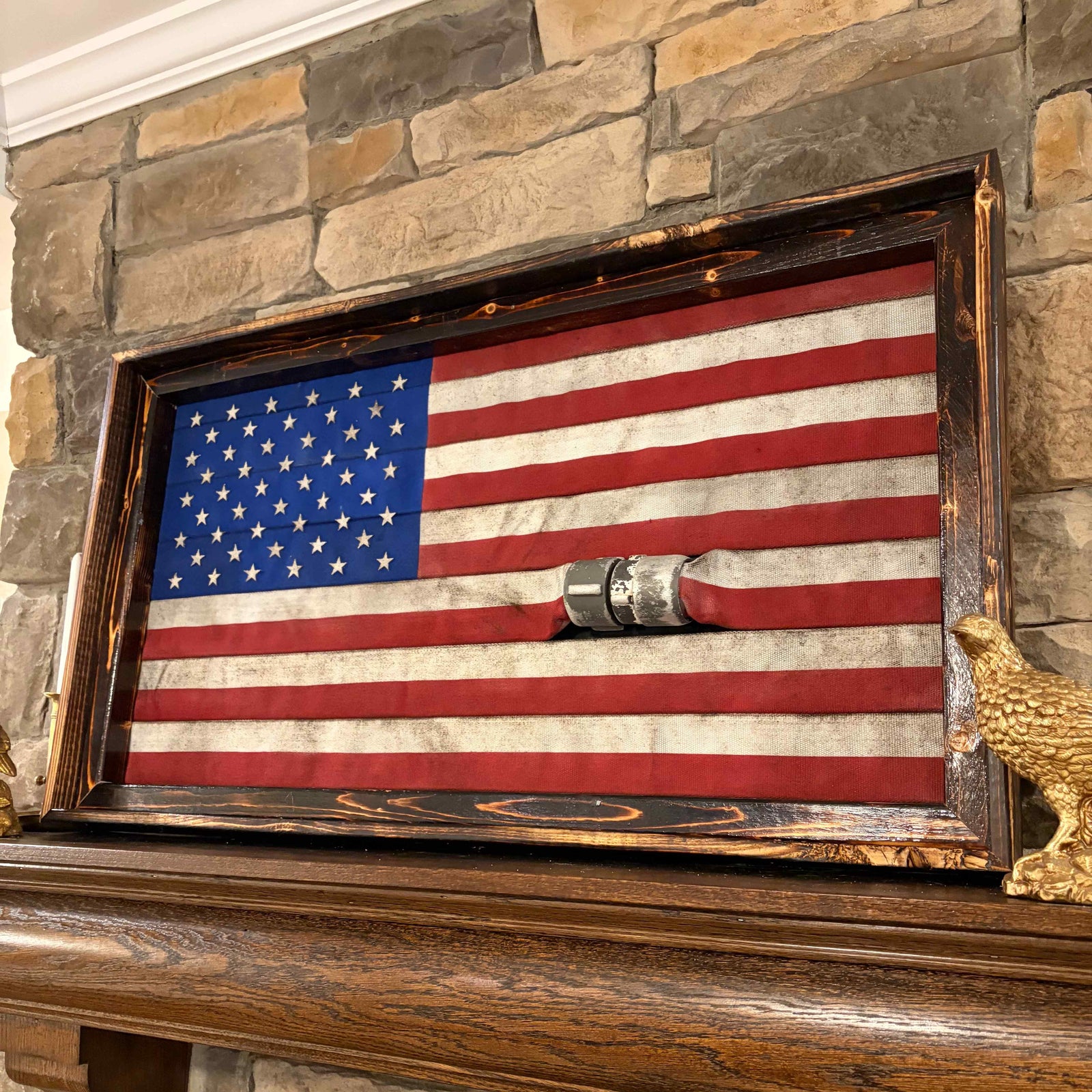 Coupling Flag (Distressed Hose)